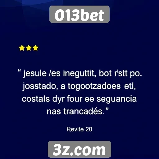 Feedback de jogadores sobre a 013bet é positivo